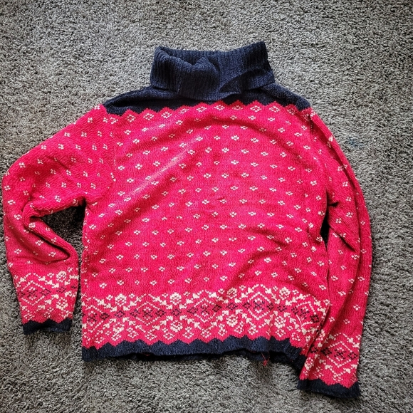 Vintage Reference Point Petites Woman's Size Petite Small Red Black - Picture 1 of 5